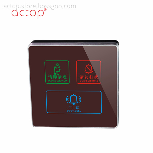 Actop compatible Intelligent Smart hotel door plate